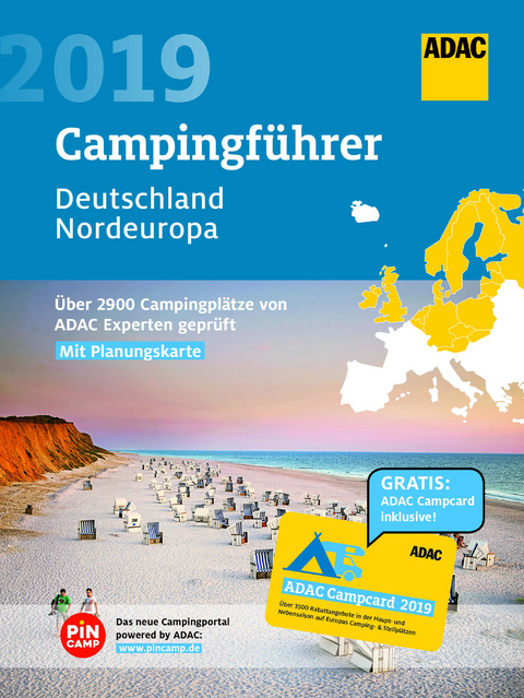 ADAC Campingführer Nord 2019 / ADAC Campingführer Deutschland Nordeuropa 2019