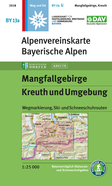 Mangfallgebirge, Kreuth und Umgebung - 