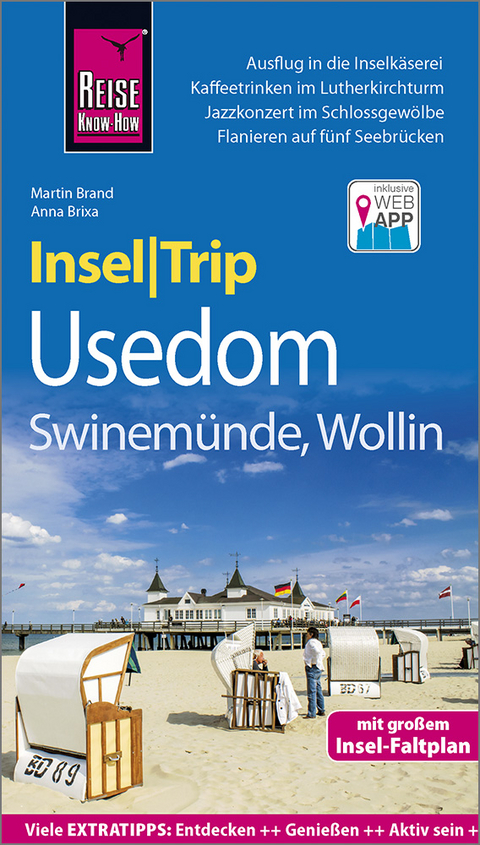 Reise Know-How InselTrip Usedom mit Swinemünde und Wollin - Anna Brixa, Martin Brand
