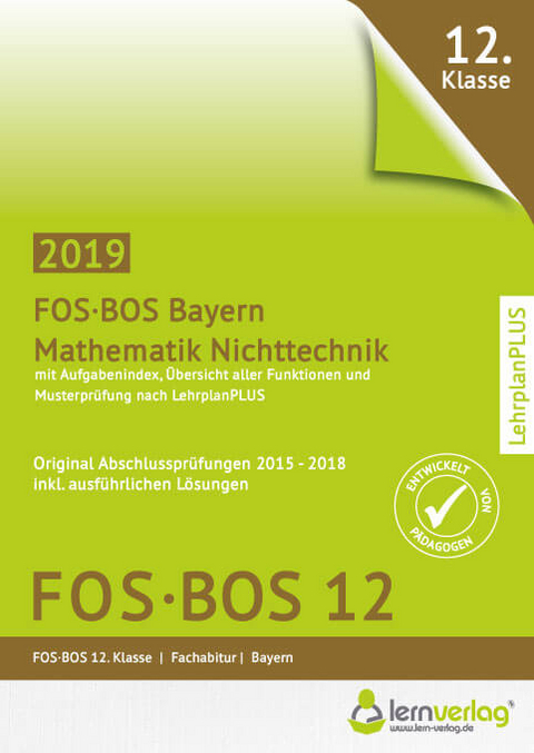 Abiturprüfung Mathematik Nichttechnik FOS/BOS Bayern 12. Klasse
