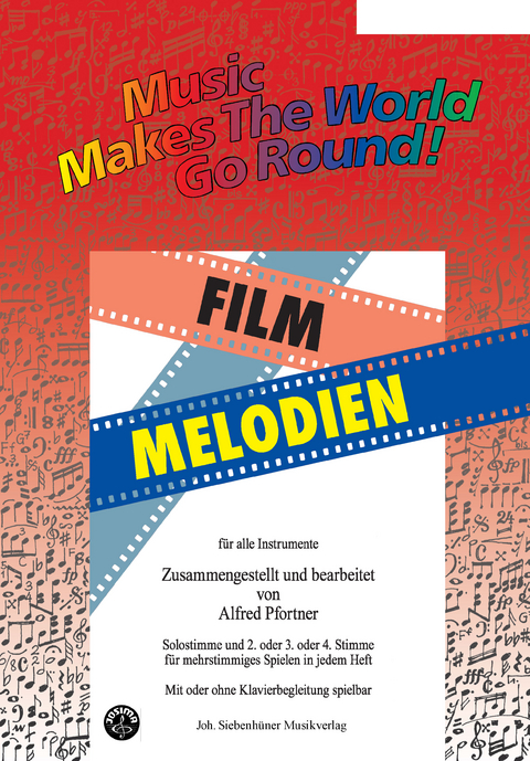 Music Makes the World go Round - Film Melodien - Stimme 4 in Eb und Bb - Bässe (Violinschlüssel)
