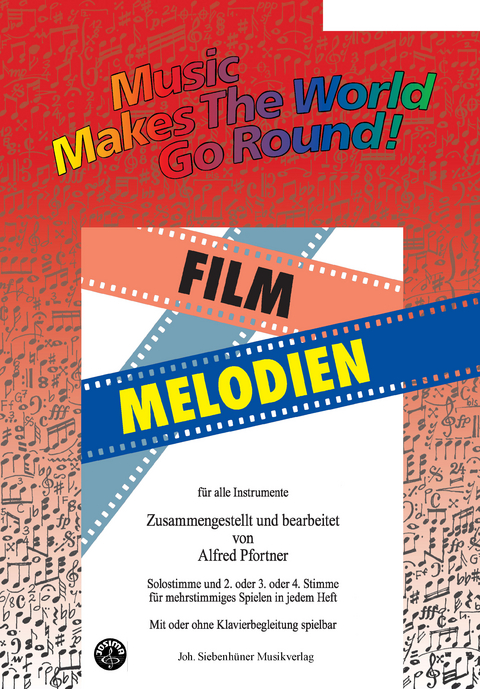 Music Makes the World go Round - Film Melodien - Stimme 1+2+3 in Eb - Altsaxophon / Eb Klarinette