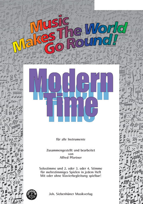 Music Makes the World go Round - Modern Time - Stimme 1+3+4 in Bb - Posaune / Tenorhorn / Bariton