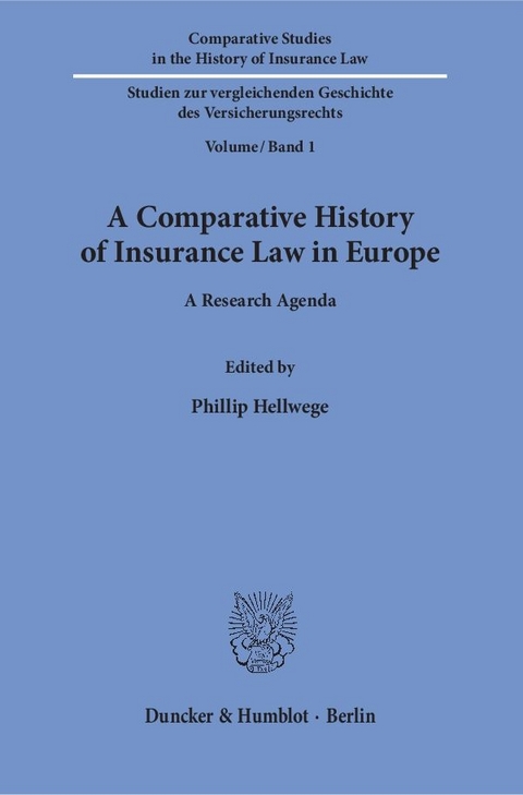 A Comparative History of Insurance Law in Europe. - 