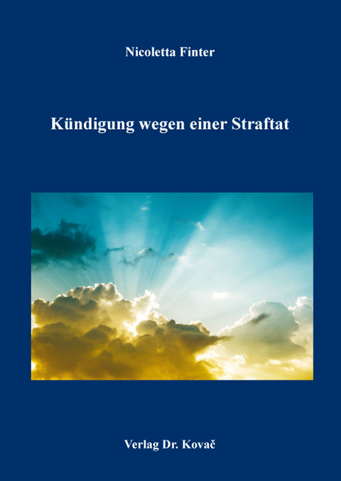 Kündigung wegen einer Straftat - Nicoletta Finter