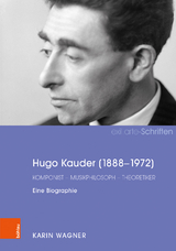 Hugo Kauder (1888-1972) - Karin Wagner