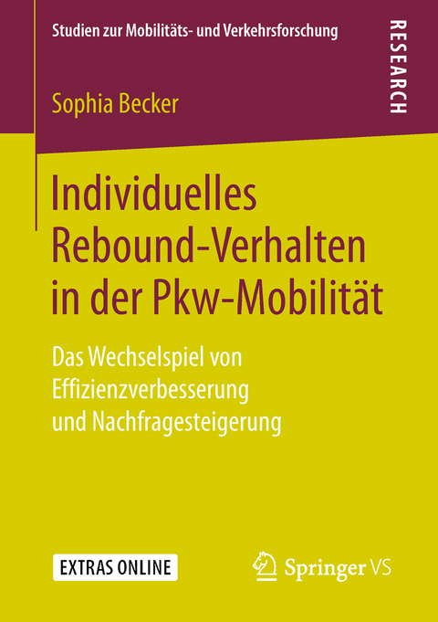 Individuelles Rebound-Verhalten in der Pkw-Mobilität - Sophia Becker