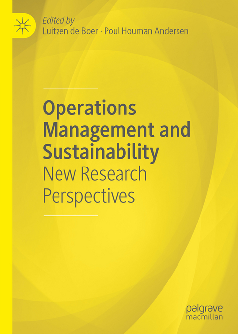 Operations Management and Sustainability - 