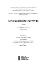 Die Register Innocenz III. / Die Register Innocenz´ III., 14. Band