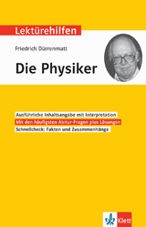 Klett Lektürehilfen Friedrich Dürrenmatt, Die Physiker - 