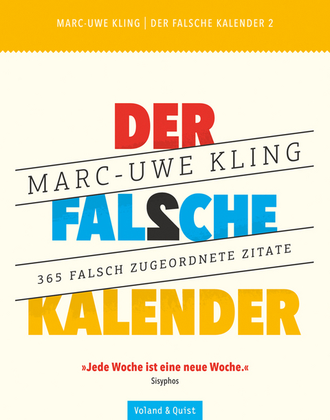 Der falsche Kalender 2 - Marc-Uwe Kling