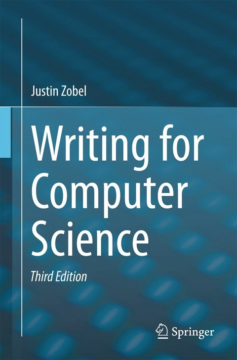 Writing for Computer Science -  Justin Zobel