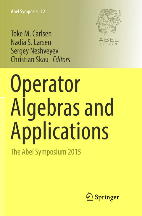 Operator Algebras and Applications - 