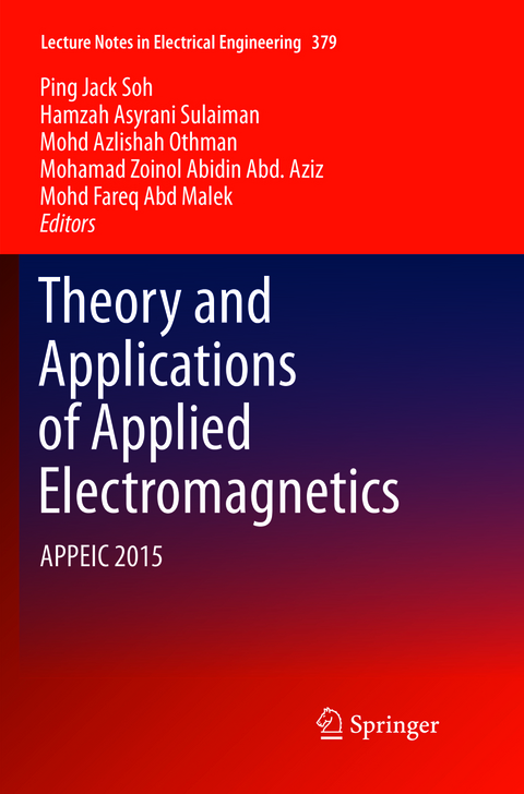 Theory and Applications of Applied Electromagnetics - 