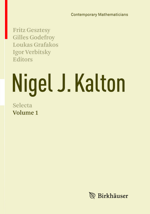 Nigel J. Kalton Selecta - 