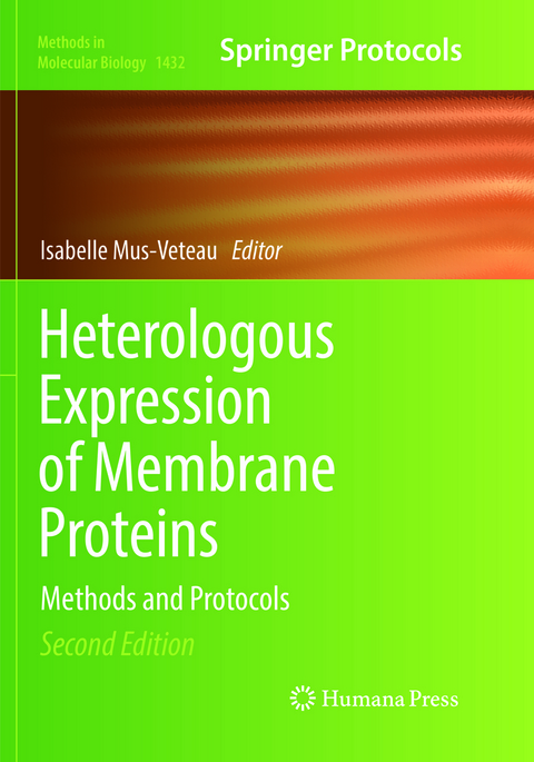 Heterologous Expression of Membrane Proteins - 