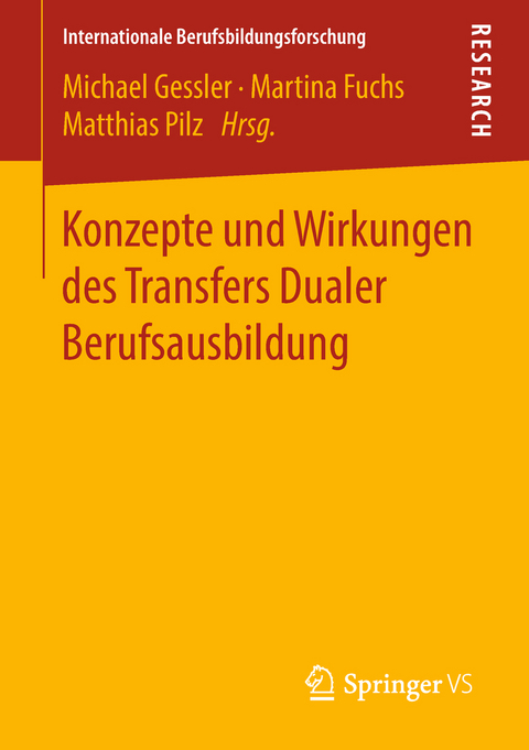 Konzepte und Wirkungen des Transfers Dualer Berufsausbildung - 