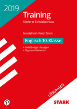 Lösungen zu Training Mittlerer Schulabschluss 2019 - Englisch - NRW - 