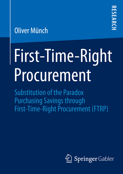 First-Time-Right Procurement - Oliver Münch