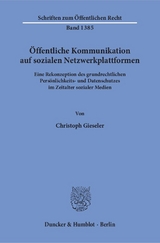 Öffentliche Kommunikation auf sozialen Netzwerkplattformen. - Christoph Gieseler