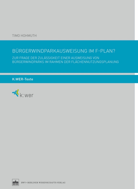 Bürgerwindparkausweisung im F-Plan? - Timo Hohmuth