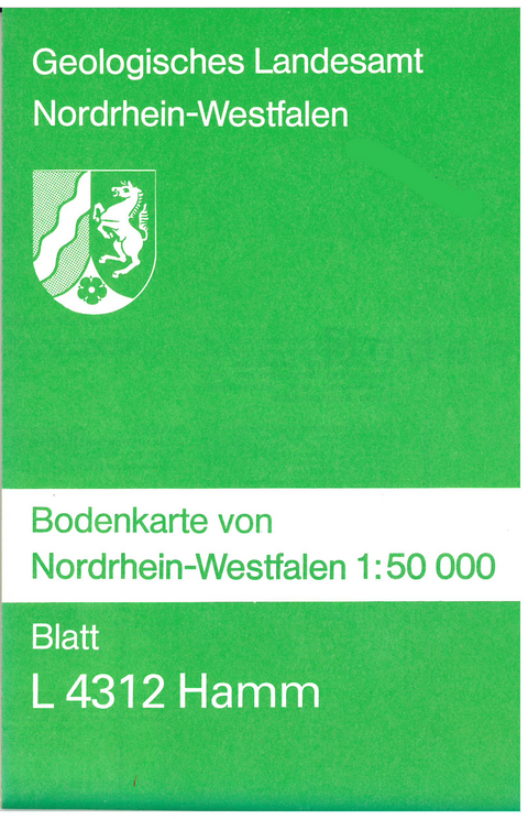 Bodenkarten von Nordrhein-Westfalen 1:50000 / Hamm - Konrad Rescher