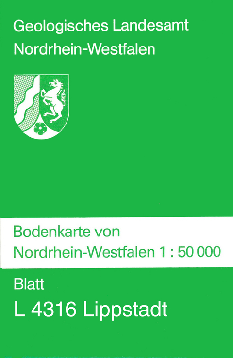 Bodenkarten von Nordrhein-Westfalen 1:50000 / Lippstadt - Hans Mertens