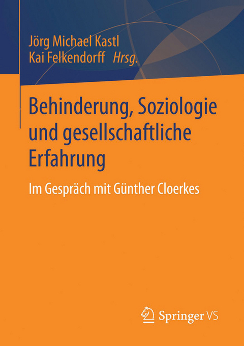 Behinderung, Soziologie und gesellschaftliche Erfahrung - 