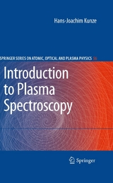 Introduction to Plasma Spectroscopy - Hans-Joachim Kunze