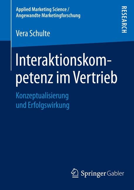 Interaktionskompetenz im Vertrieb - Vera Schulte