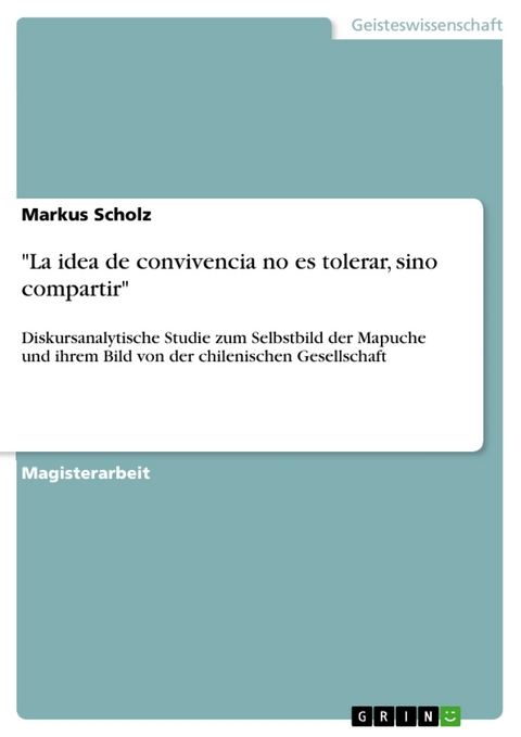 "La idea de convivencia no es tolerar, sino compartir" - Markus Scholz