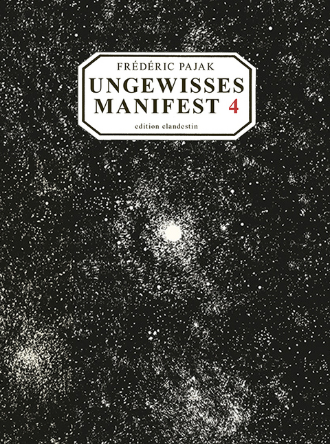 Ungewisses Manifest 4 - Frédéric Pajak