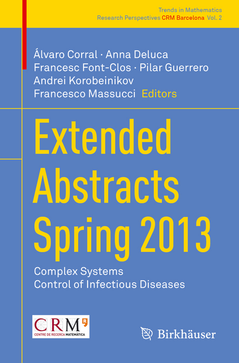 Extended Abstracts Spring 2013 - 