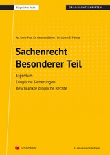 Sachenrecht Besonderer Teil (Skriptum) - Helmut Böhm, Ulrich E. Palma