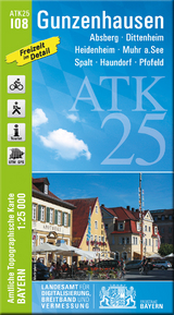 ATK25-I08 Gunzenhausen (Amtliche Topographische Karte 1:25000)