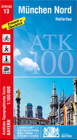 ATK100-13 München Nord (Amtliche Topographische Karte 1:100000) - 