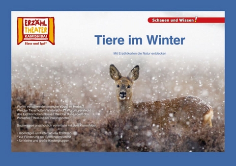 Tiere im Winter / Kamishibai Bildkarten - Verena Sangu