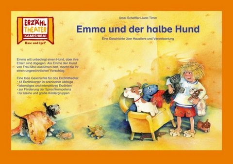 Emma und der halbe Hund / Kamishibai Bildkarten - Ursel Scheffler, Jutta Timm