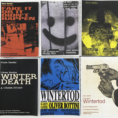 Karin Sander. Band 1: Oliver Bottini – Wintertod. Eine Kriminalgeschichte / Winter Death. A Crime Story - Oliver Bottini