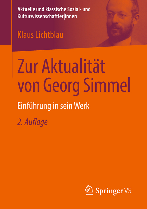 Zur Aktualität von Georg Simmel - Klaus Lichtblau