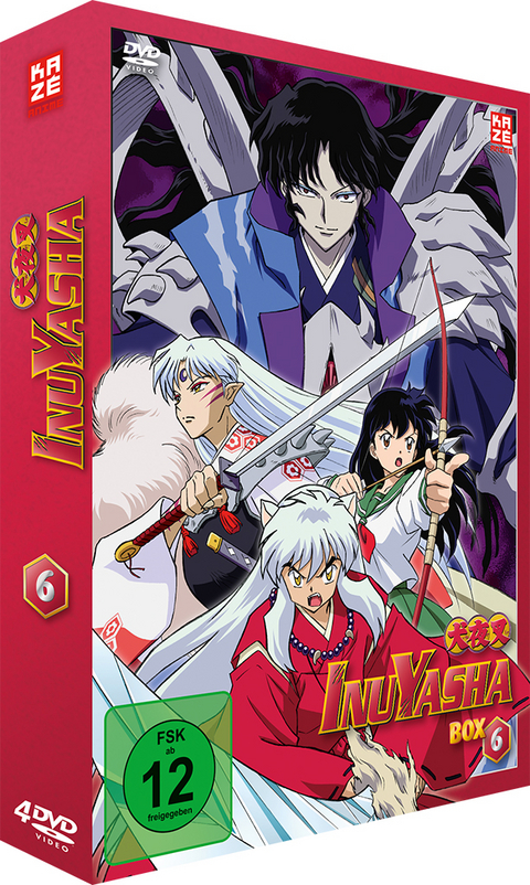 InuYasha - TV Serie - Box 6 (Episoden 139-167) [4 DVDs] - Masashi Ikeda, Yasunao Aoki