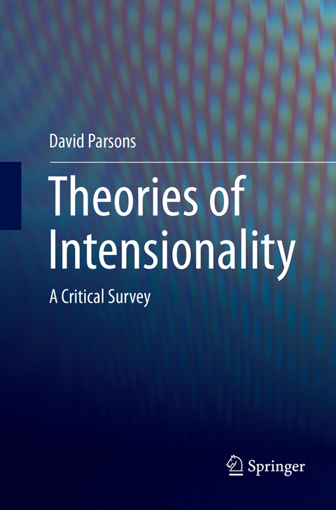 Theories of Intensionality - David Parsons