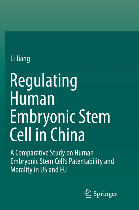 Regulating Human Embryonic Stem Cell in China - Li Jiang