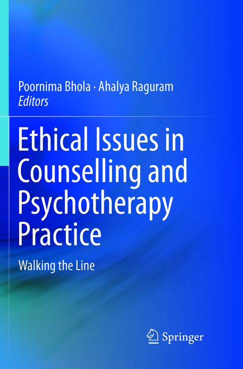 Ethical Issues in Counselling and Psychotherapy Practice - 