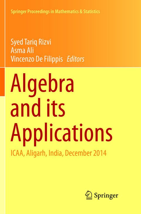 Algebra and its Applications - 