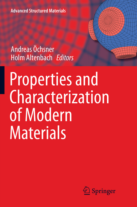 Properties and Characterization of Modern Materials - 