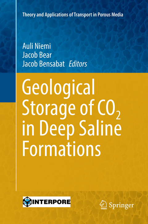Geological Storage of CO2 in Deep Saline Formations - 