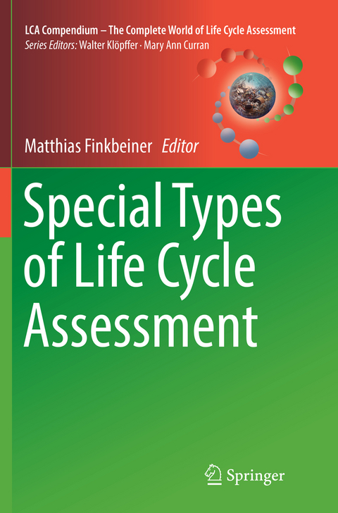 Special Types of Life Cycle Assessment - 