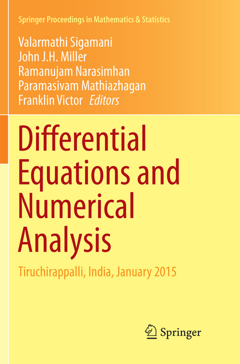 Differential Equations and Numerical Analysis - 