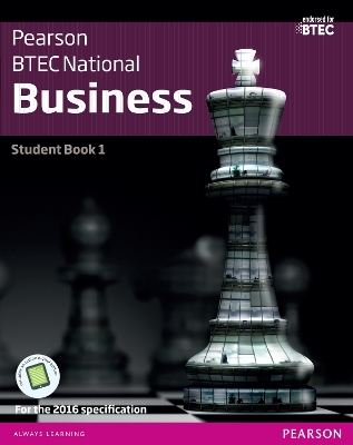 BTEC Nationals Business Student Book 1 + Activebook - Jenny Phillips, Helen Coupland-Smith, Catherine Richards, Julie Smith, Ann Summerscales